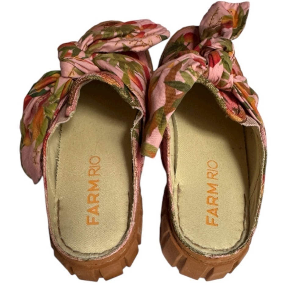 Farm Rio Mango Tree Platform Mules - Picture 6 of 9